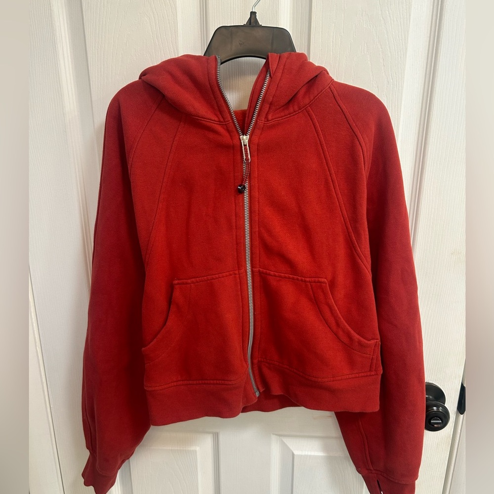 Lululemon Full Zip Cropped Hoodie